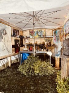 Foto vom stand Nikolausmarkt, Bilder Skulpturen 